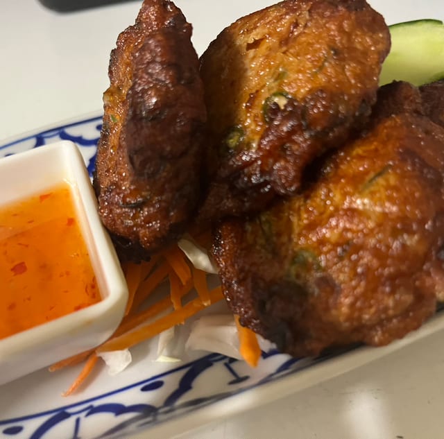 Fried Fish Patties.