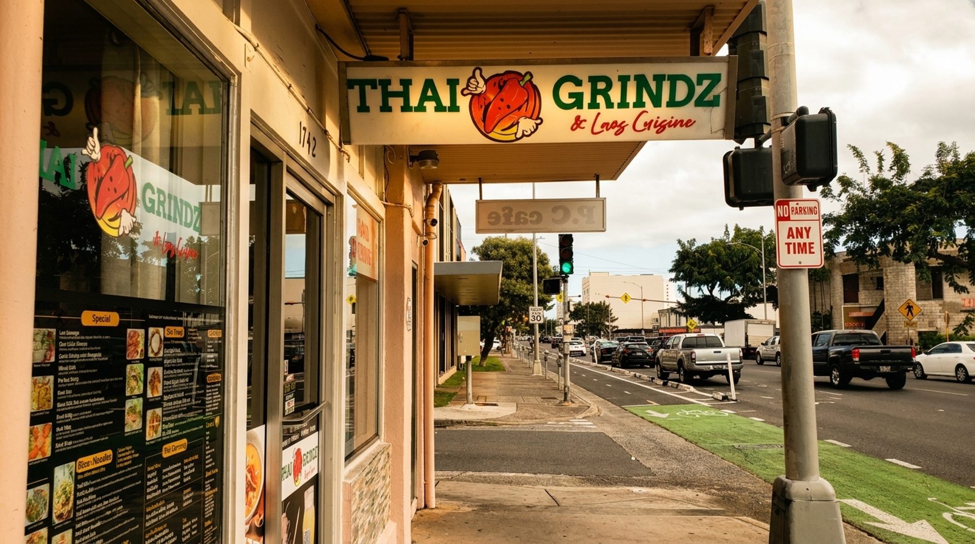 The corner of King Street