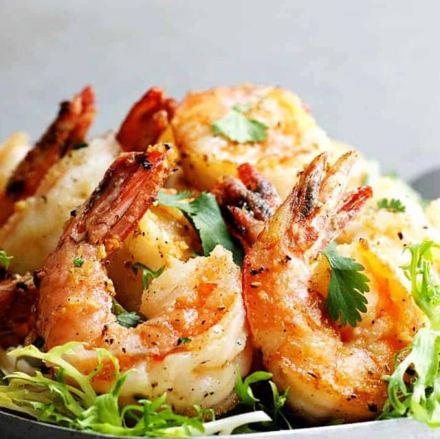 Garlic Shrimp.